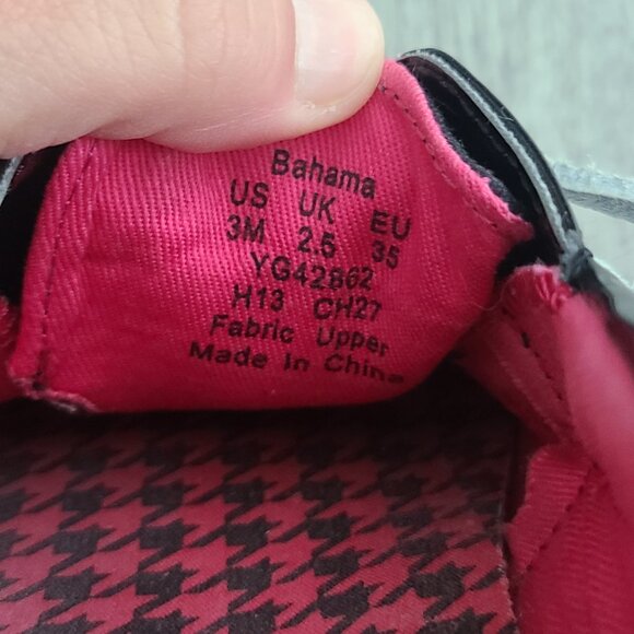 Sperry Top-Sider Bahama kids black sequin slip on boat shoes loafers size 3M - Picture 11 of 11